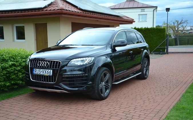 Audi Q7 cena 129000 przebieg: 154000, rok produkcji 2014 z Jasło małe 301